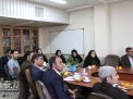 گزارش تصویری |  ديدار هيات رئيسه دانشگاه با اعضاي هيات علمي دانشكده تربیت بدنی 